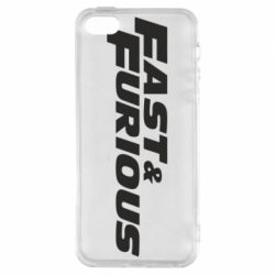 Чехол для iPhone5/5S/SE Fast & Furious - PrintSalon