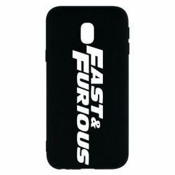 Чехол для Samsung J3 2017 Fast & Furious - PrintSalon