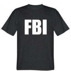 Мужская футболка Stedman FBI (ФБР) - PrintSalon