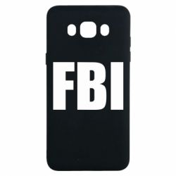 Чехол для Samsung J7 2016 FBI (ФБР) - PrintSalon