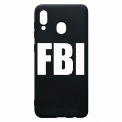 Чехол для Samsung A30 FBI (ФБР) - PrintSalon