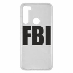 Чехол для Xiaomi Redmi Note 8 FBI (ФБР) - PrintSalon