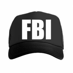 Кепка-тракер FBI (ФБР) - PrintSalon