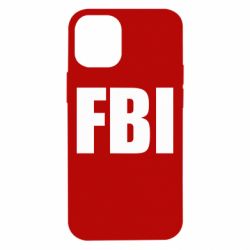 Чехол для iPhone 12 mini FBI (ФБР) - PrintSalon