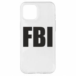 Чехол для iPhone 12 Pro Max FBI (ФБР) - PrintSalon