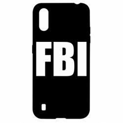 Чехол для Samsung A01/M01 FBI (ФБР) - PrintSalon
