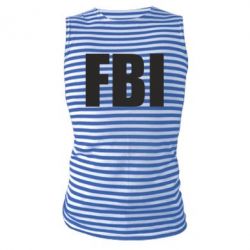 Майка-тельняшка FBI (ФБР) - PrintSalon