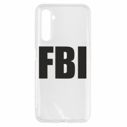 Чехол для Realme 6 FBI (ФБР) - PrintSalon