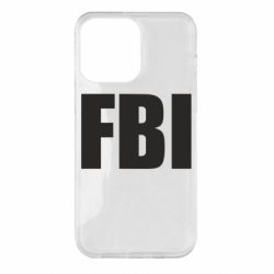 Чехол для iPhone 14 Pro Max FBI (ФБР) - PrintSalon