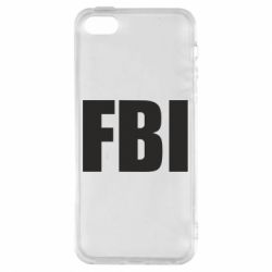 Чехол для iPhone5/5S/SE FBI (ФБР) - PrintSalon