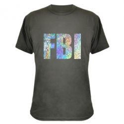 Камуфляжная футболка FBI голограмма - PrintSalon