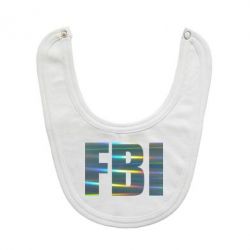 Слюнявчик  FBI голограмма - PrintSalon