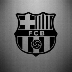 Наклейка FC Barcelona - PrintSalon