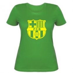 Жіноча футболка FC Barcelona - PrintSalon
