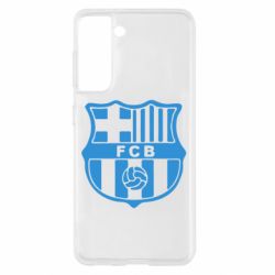 Чохол для Samsung S21 FC Barcelona - PrintSalon