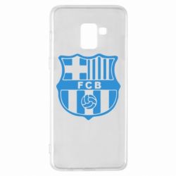 Чохол для Samsung A8+ 2018 FC Barcelona - PrintSalon