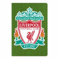 Блокнот з принтом FC Liverpool - PrintSalon