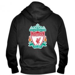 Чоловіче худі на блискавці FC Liverpool - PrintSalon