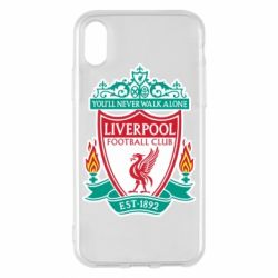 Чохол для iPhone X/Xs FC Liverpool - PrintSalon