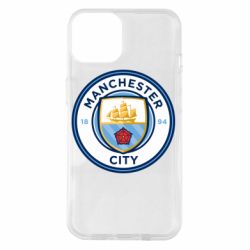 Чехол для iPhone 14 FC Manchester City Logo - PrintSalon