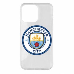 Чехол для iPhone 14 Pro Max FC Manchester City Logo - PrintSalon