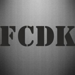 Наклейка FCDK - PrintSalon