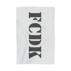 Полотенце с принтом FCDK - PrintSalon