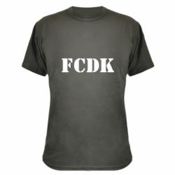 Камуфляжная футболка FCDK - PrintSalon
