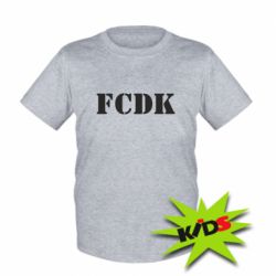 Детская футболка FCDK - PrintSalon