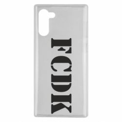 Чехол для Samsung Note 10 FCDK - PrintSalon