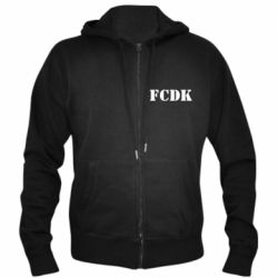 Мужское худи на молнии FCDK