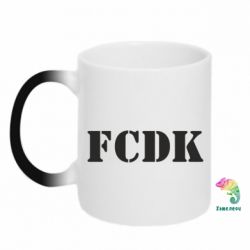 Чашка-хамелеон FCDK - PrintSalon