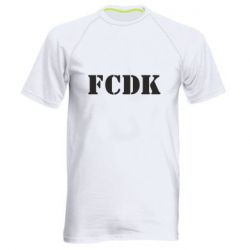 Мужская футболка для спорта FCDK - PrintSalon