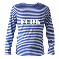 Тельняшка с длинным рукавом FCDK - PrintSalon