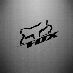 Наклейка FOX Racing - PrintSalon