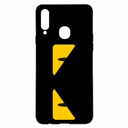 Чехол для Samsung A20s Fendi eyes