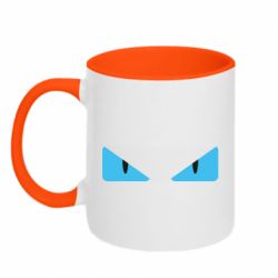 Чашка двокольорова Fendi eyes