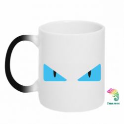 Чашка-хамелеон Fendi eyes - PrintSalon