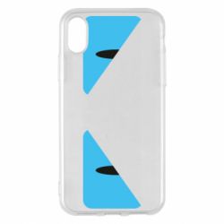 Чехол для iPhone X/Xs Fendi eyes