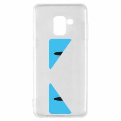 Чехол для Samsung A8 2018 Fendi eyes