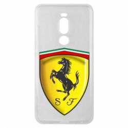 Чехол для Meizu Note 8 Ferrari 3D Logo - PrintSalon