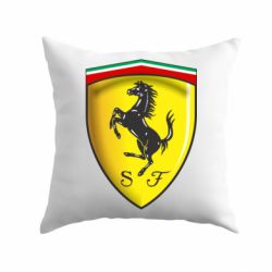 Подушка Ferrari 3D Logo - PrintSalon