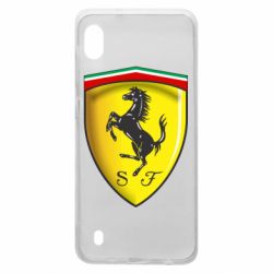 Чехол для Samsung A10 Ferrari 3D Logo - PrintSalon