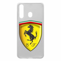 Чехол для Samsung A60 Ferrari 3D Logo - PrintSalon