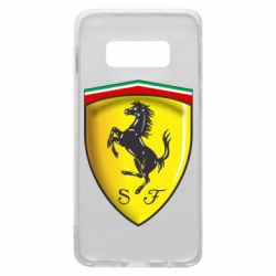 Чехол для Samsung S10e Ferrari 3D Logo - PrintSalon
