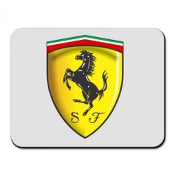 Коврик для мыши Ferrari 3D Logo - PrintSalon