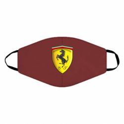 Маска многоразовая Ferrari 3D Logo - PrintSalon