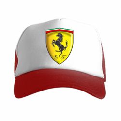 Кепка-тракер Ferrari 3D Logo - PrintSalon