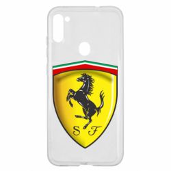Чехол для Samsung A11/M11 Ferrari 3D Logo - PrintSalon
