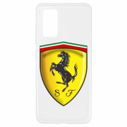 Чехол для Samsung A32 4G Ferrari 3D Logo - PrintSalon